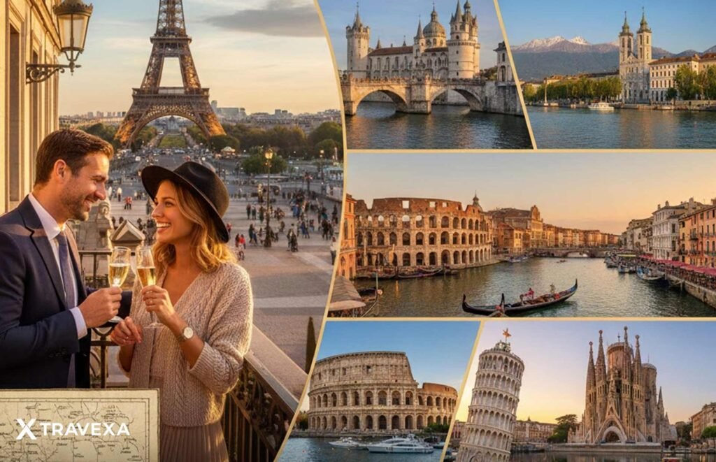 Viaje a Europa Diciembre, enero, febrero, marzo